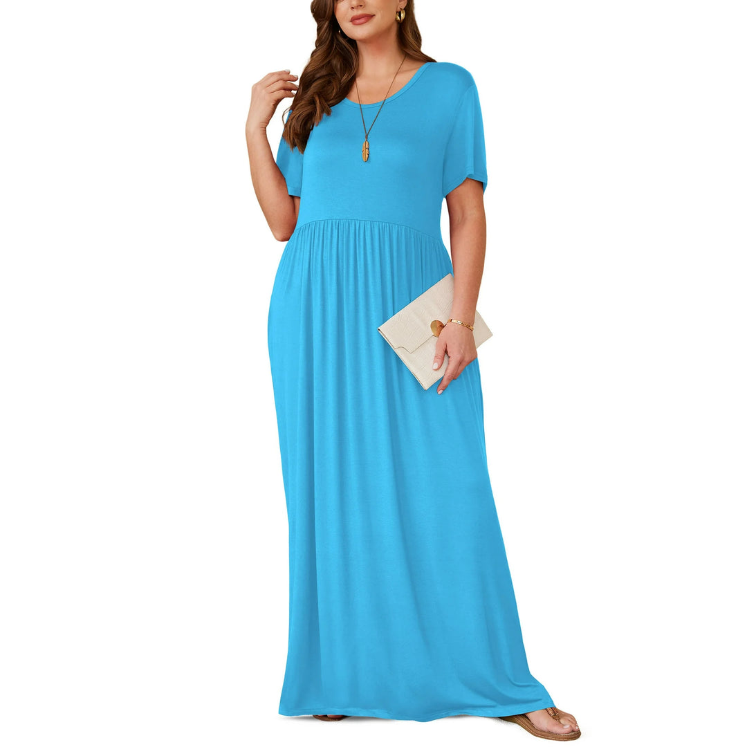 ASHLEY | Casual Long Dresses with Pockets