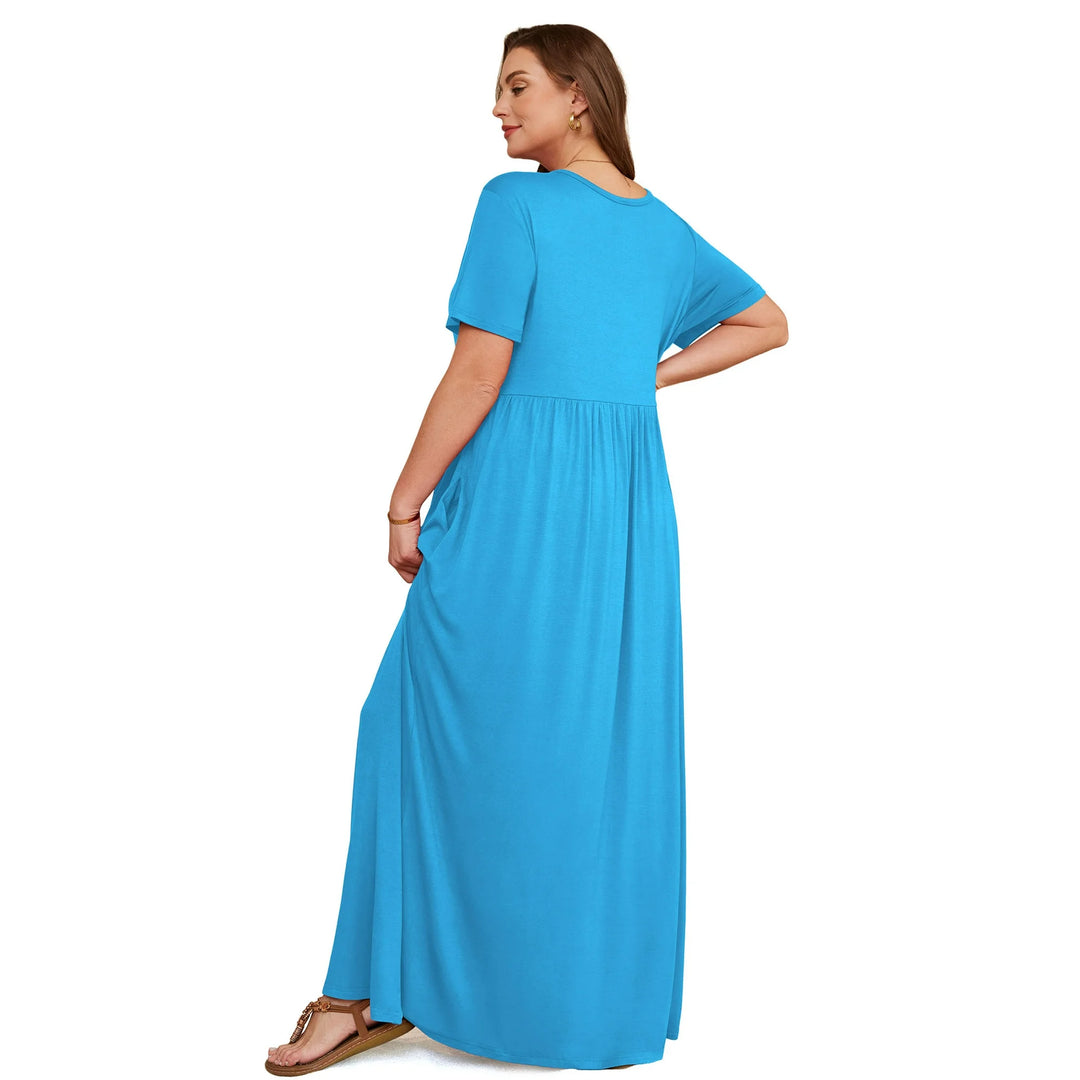 ASHLEY | Casual Long Dresses with Pockets