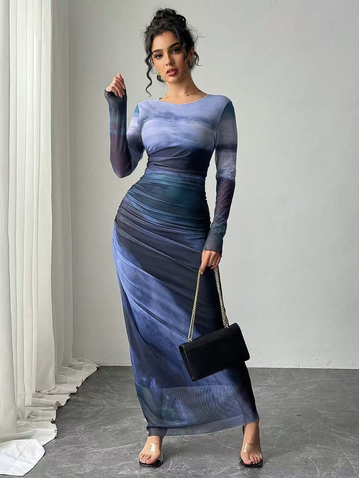 TORINAT - Comfy Printed Long Sleeve Round