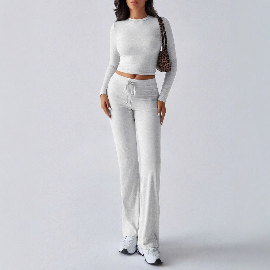 KUTIST - Round Neck Crop Top
