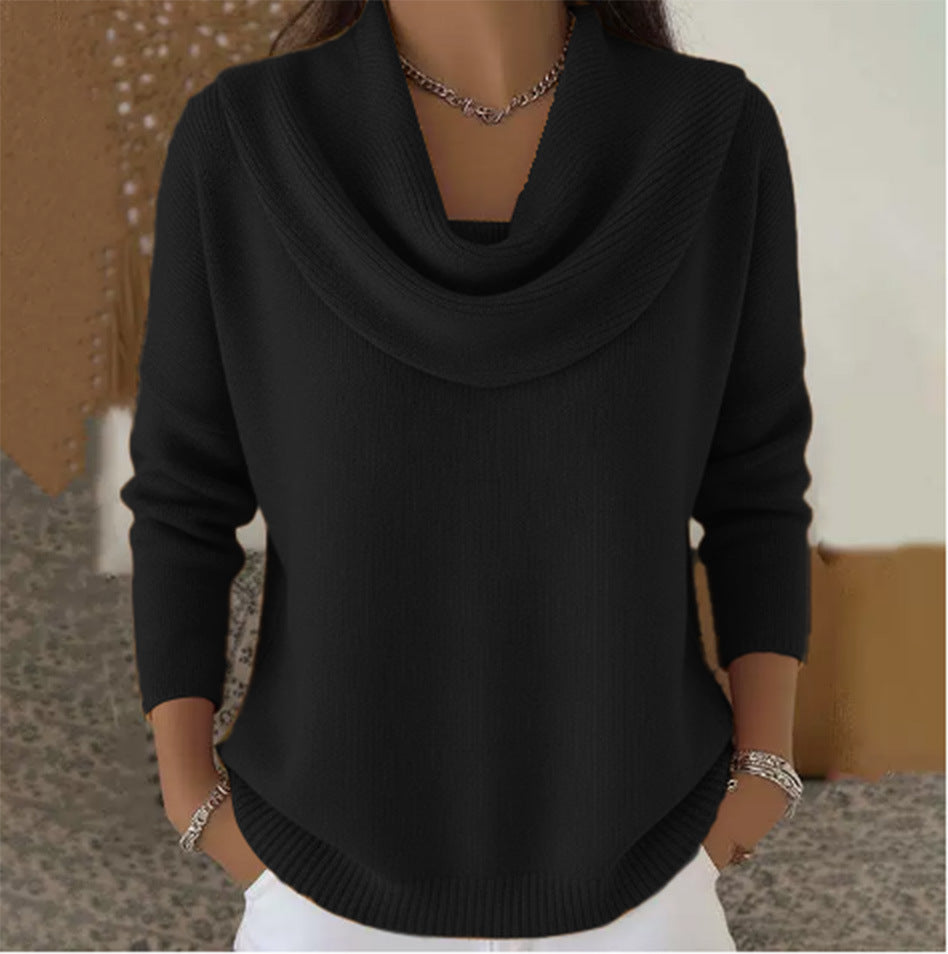 Vionne Sweater with Collar