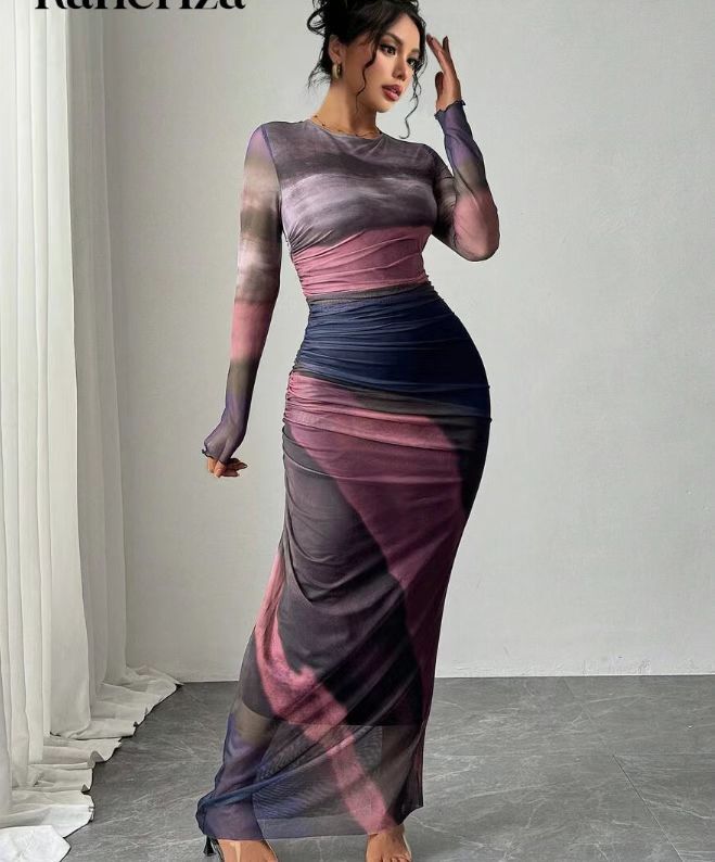 TORINAT - Comfy Printed Long Sleeve Round