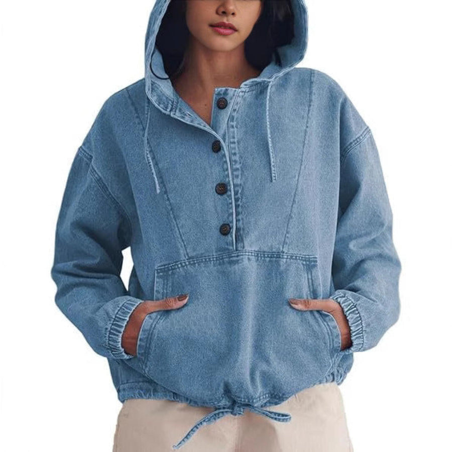 VIENAT - Lightweight Pullover Jacket with Front
