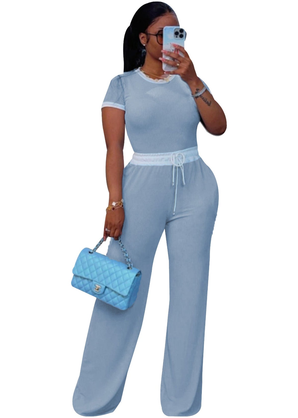 JELENAT - Comfy Summer Tee and Pant