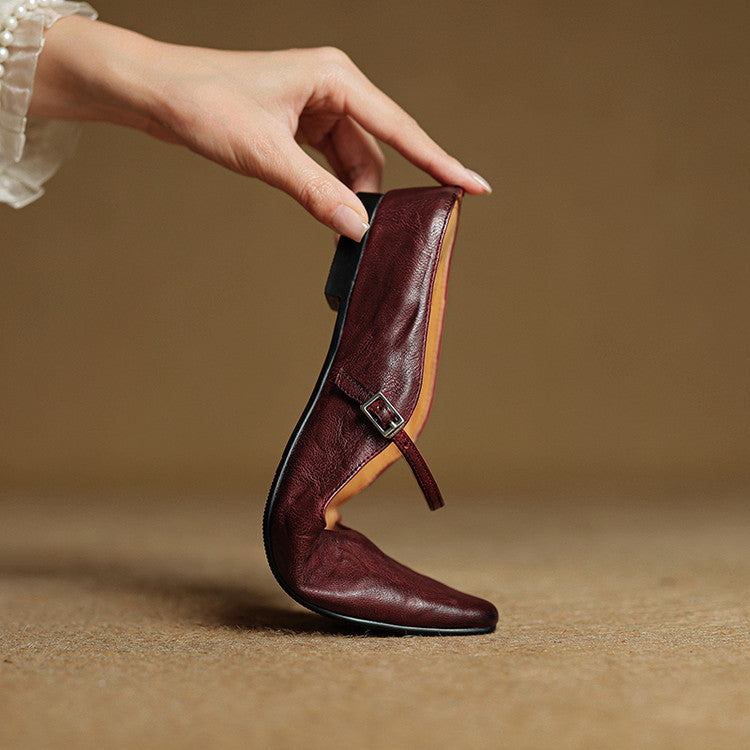 Orella | Genuine Leather Sabot Pumps