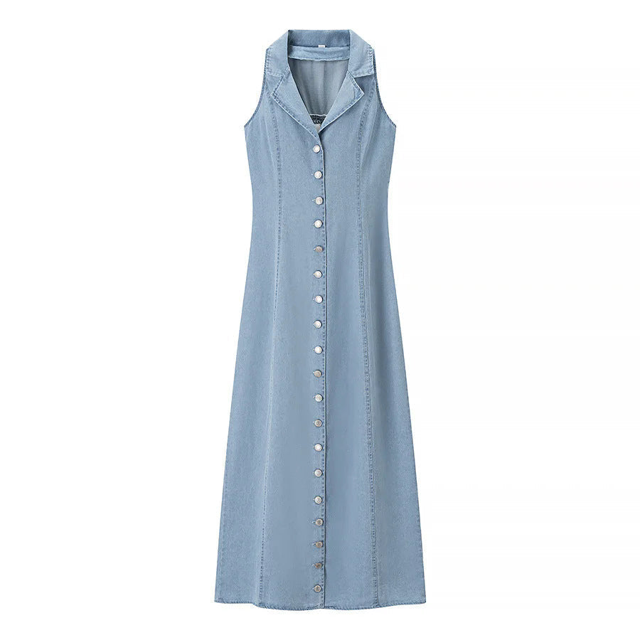 INOCENCIAT - Classic Buttoned Down Deep V-Neck