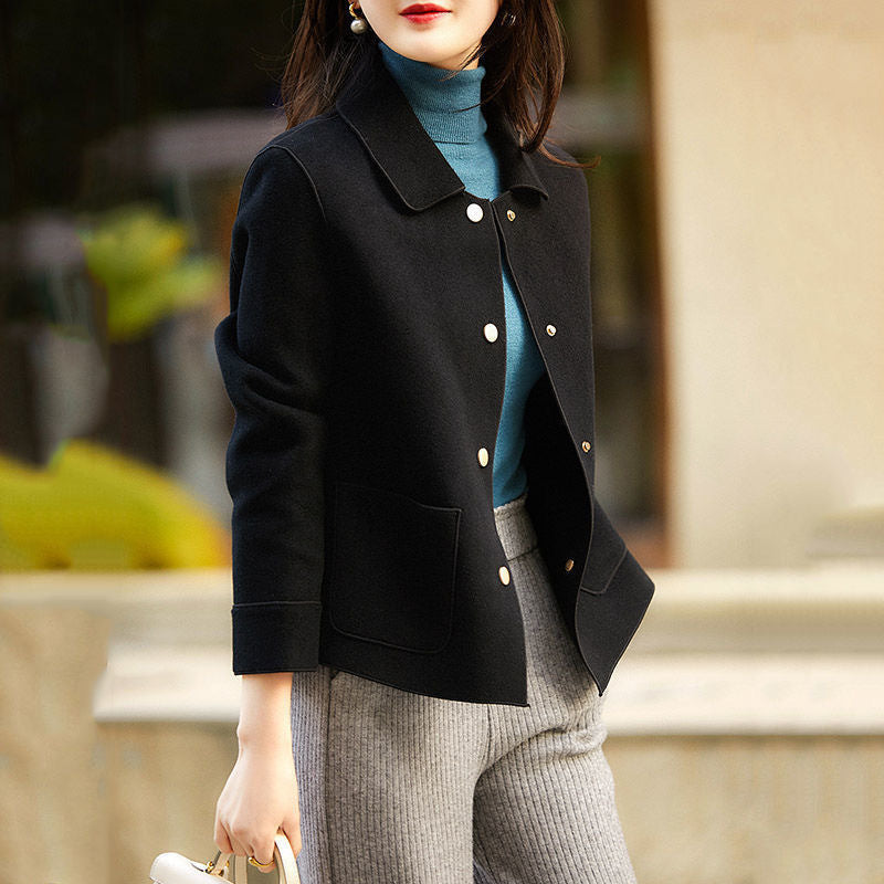 OVIDIAT - Classy Button Front Long Sleeve