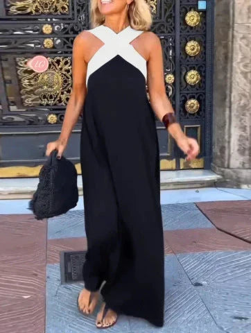 Quirine™ | Wrap-Front Maxi Dress