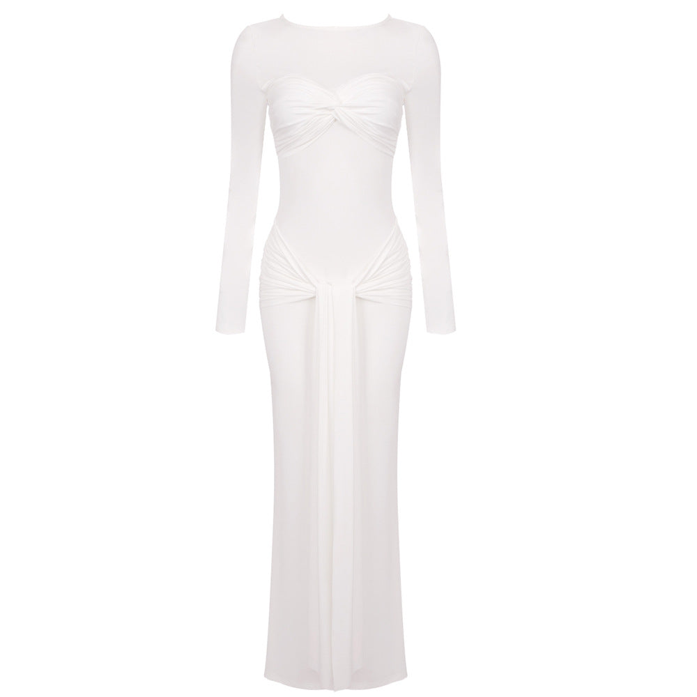 Fidelma | Frostline Curve Gown