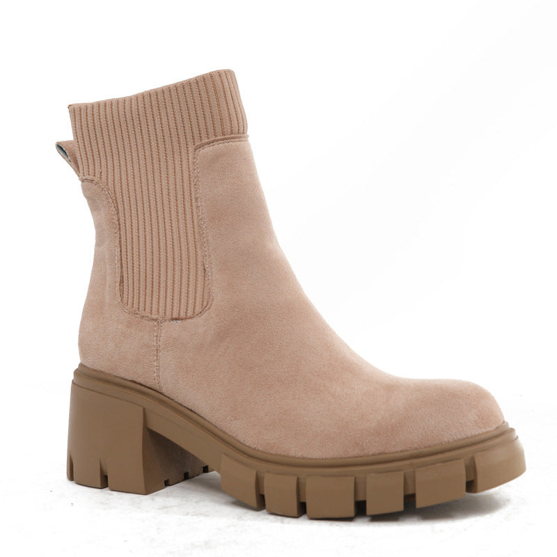 AVAT - Chelsea Ankle Boots Chunky Slip