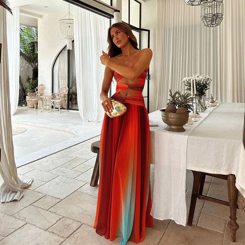 Ruby | Tropical Mirage Dress
