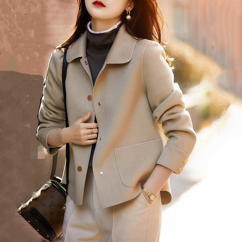 OVIDIAT - Classy Button Front Long Sleeve