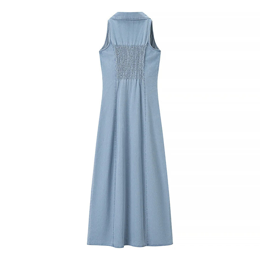 INOCENCIAT - Classic Buttoned Down Deep V-Neck