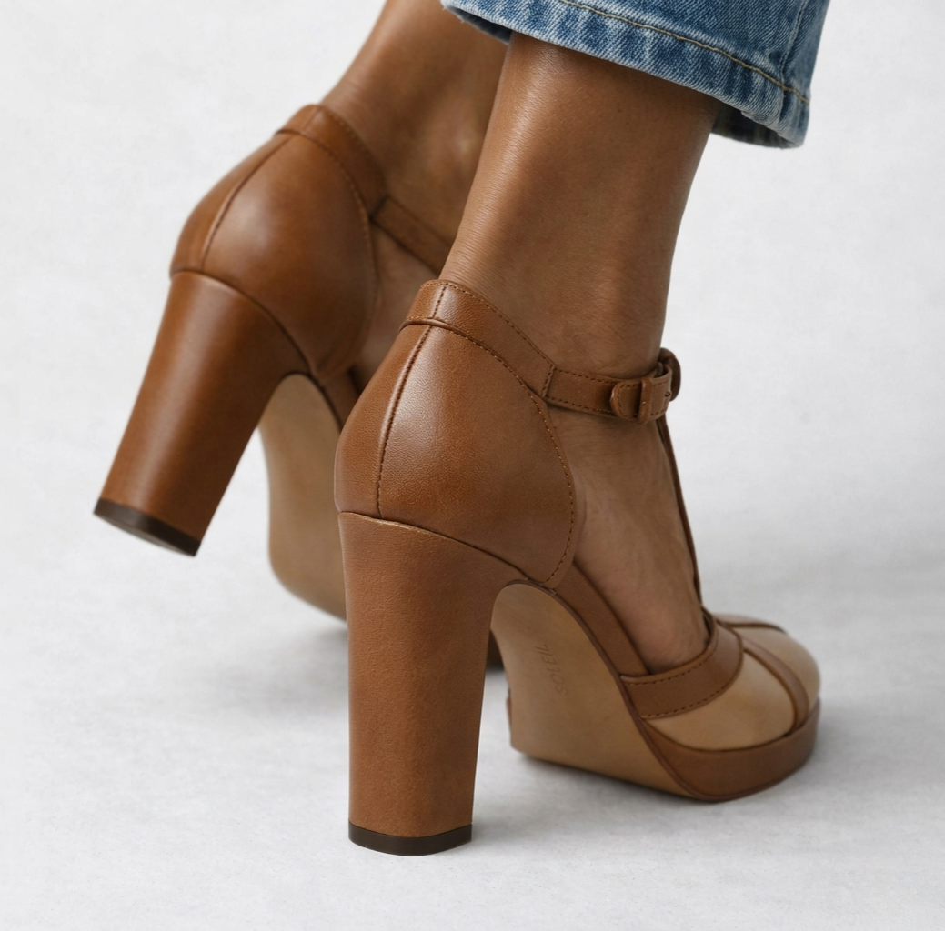 Maelyne™ | Elegant Retro Heels with Ergonomic Support
