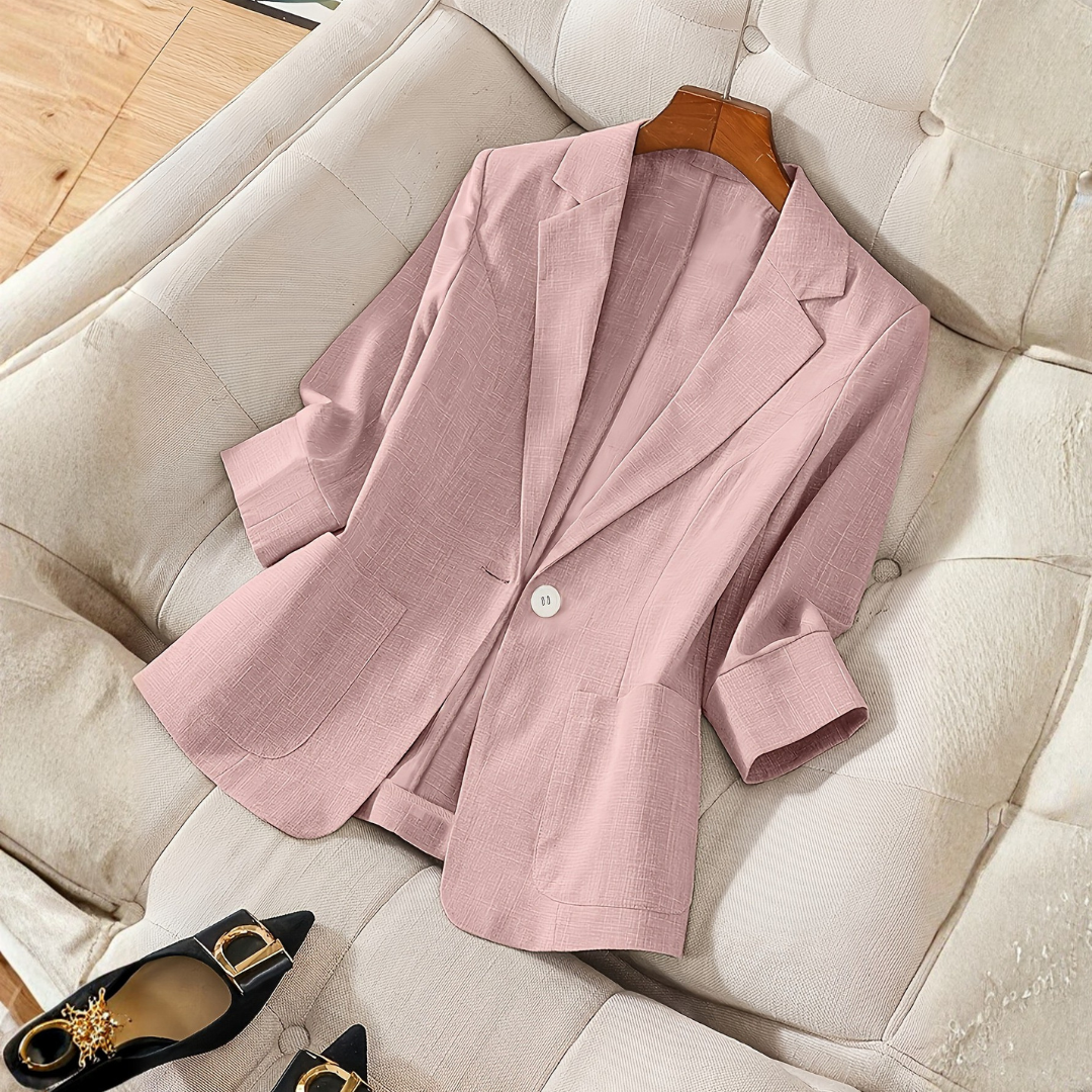 WYNDHAM™ – Tailored One-Button Fitted Blazer