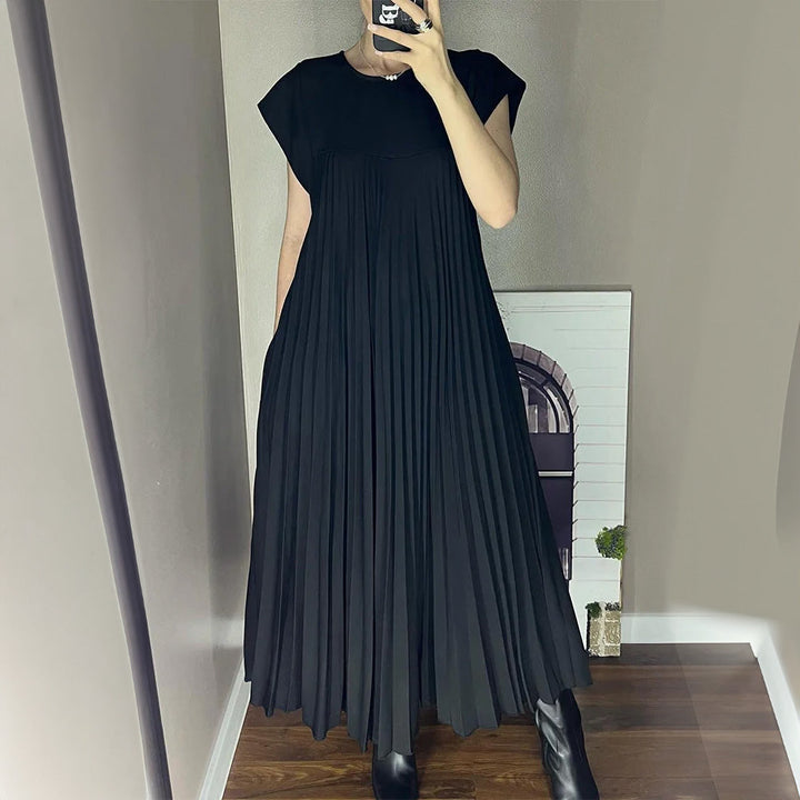 Justine | Striped Midi Dress