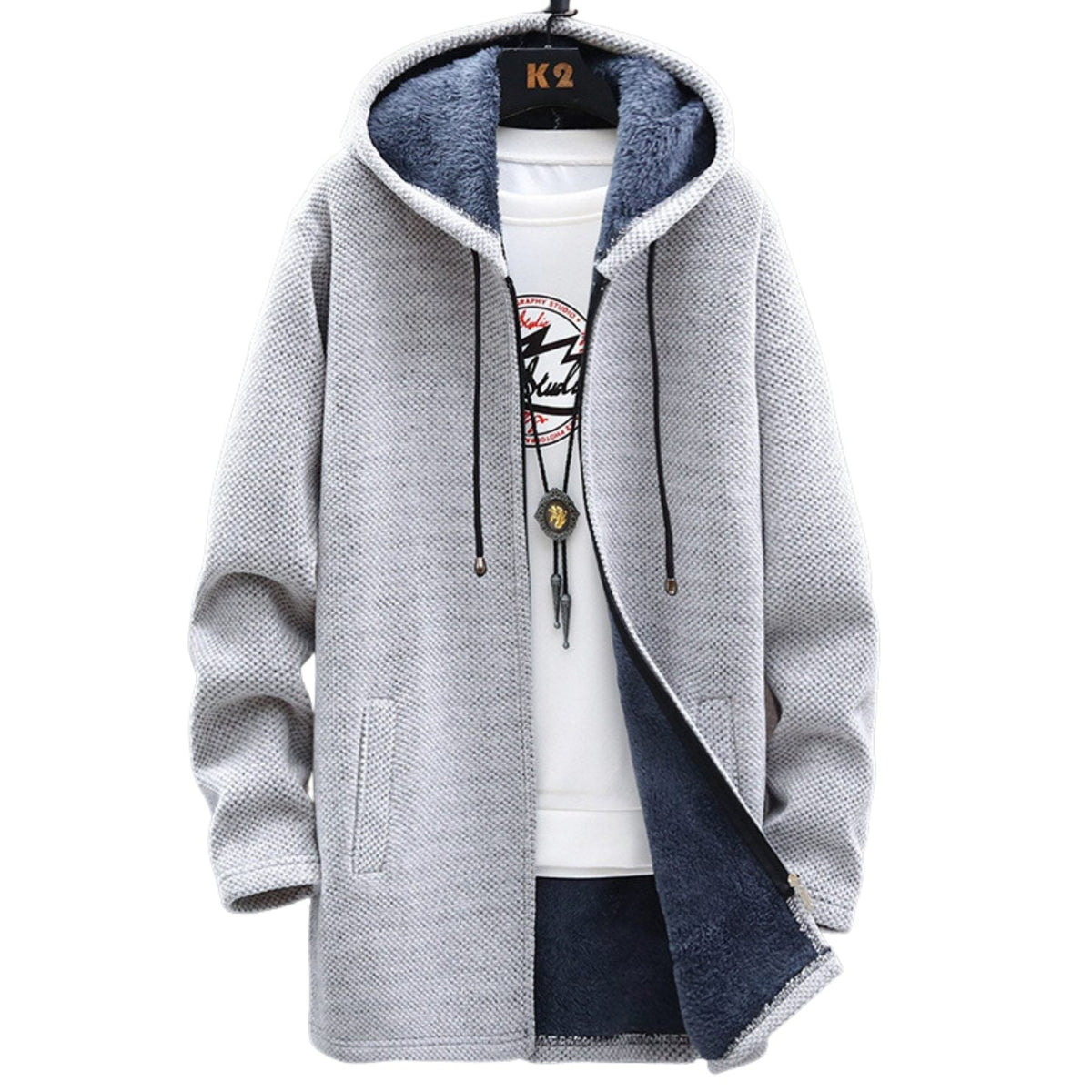 ROSA™ | Longline Zip Hoodie