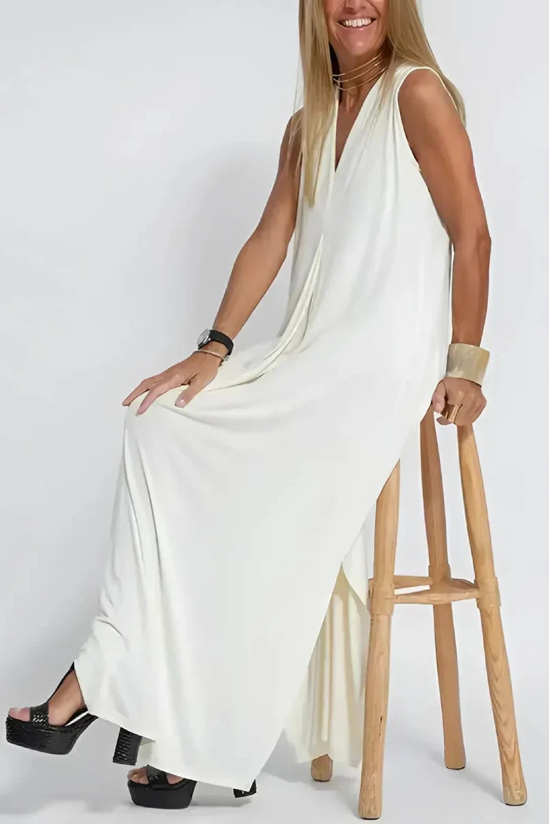 Susanne |  Stylish Comfortable Maxi Dress + Free Cardigan
