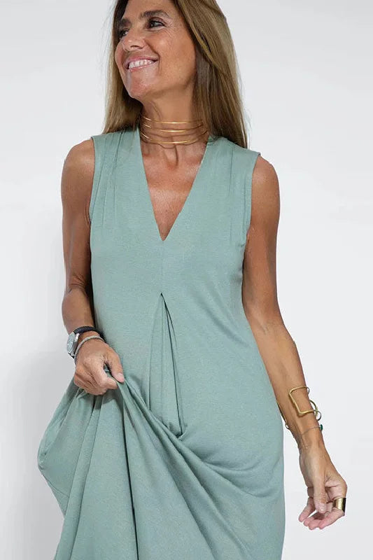 Susanne |  Stylish Comfortable Maxi Dress + Free Cardigan