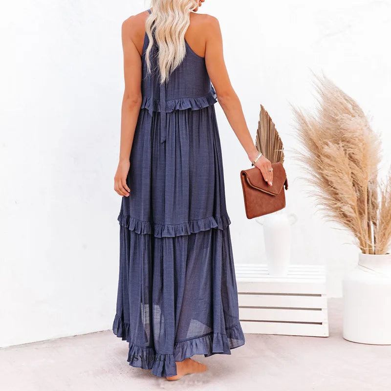 Diana Elegant Sleeveless Dress
