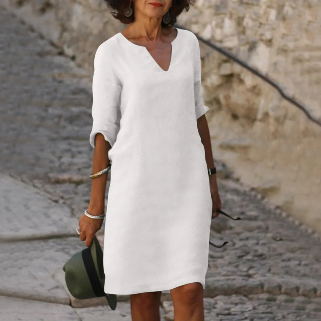Eulalior | Flowing Dress with Timeless Elegance