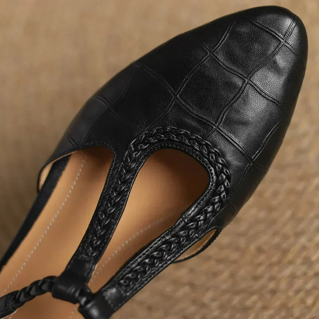 Eliana™ | Elegant Leather Sandal