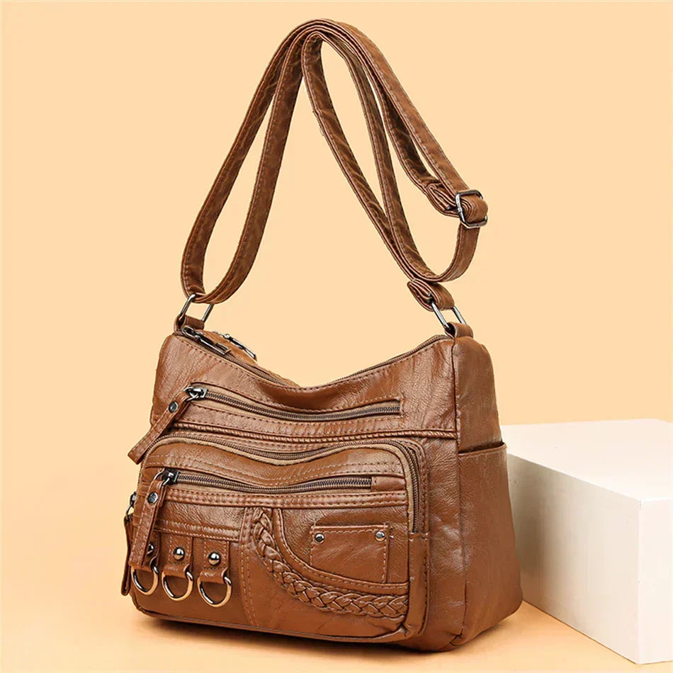 Lilith | Timeless Multi-Layer Crossbody Bag