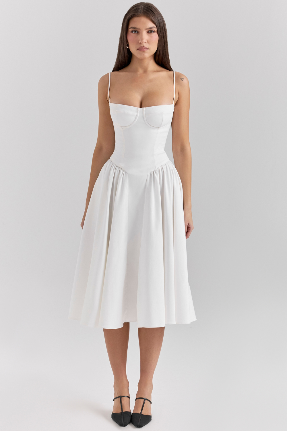 Marleen | Corset Midi Dress
