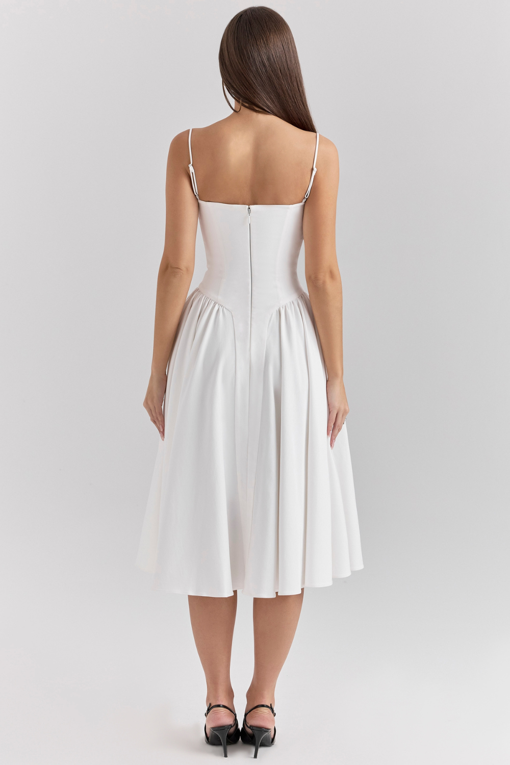 Marleen | Corset Midi Dress