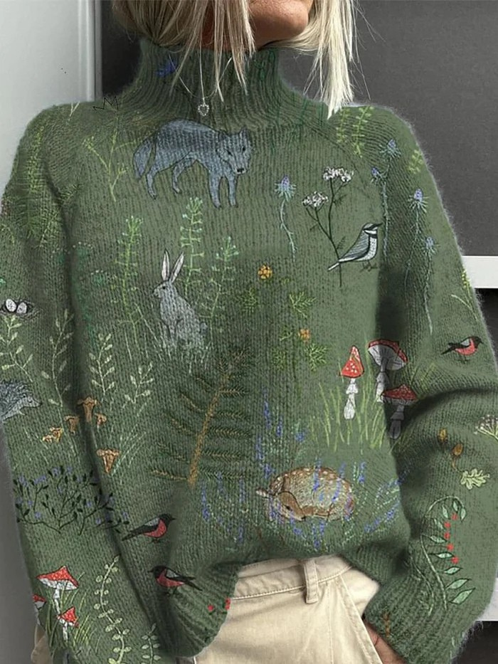 Elin Turtleneck for Warm Coziness and Enchanting Style