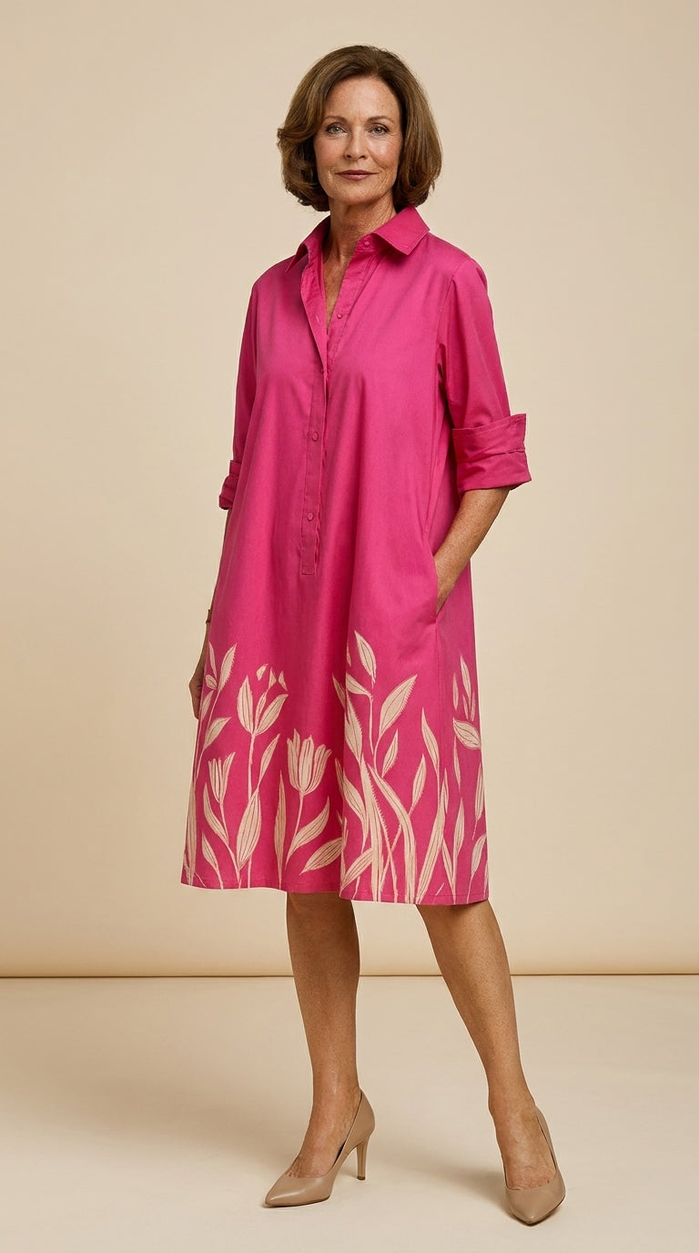 Rowena Flowy Midi Dress