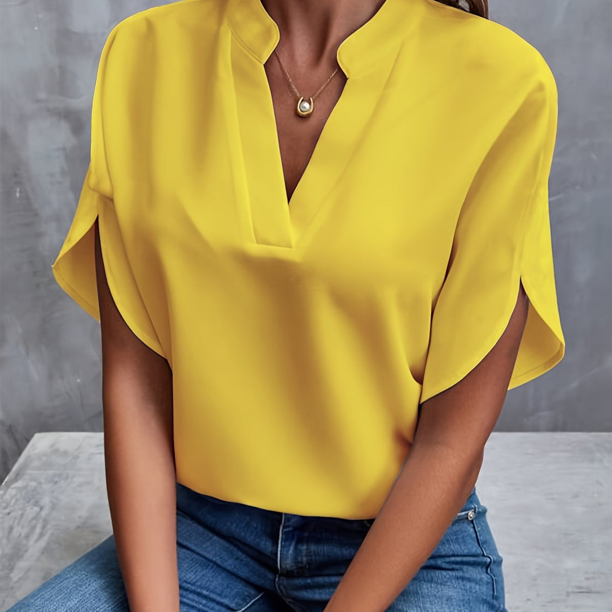 Sorrelia - Luxurious Elegant Blouse