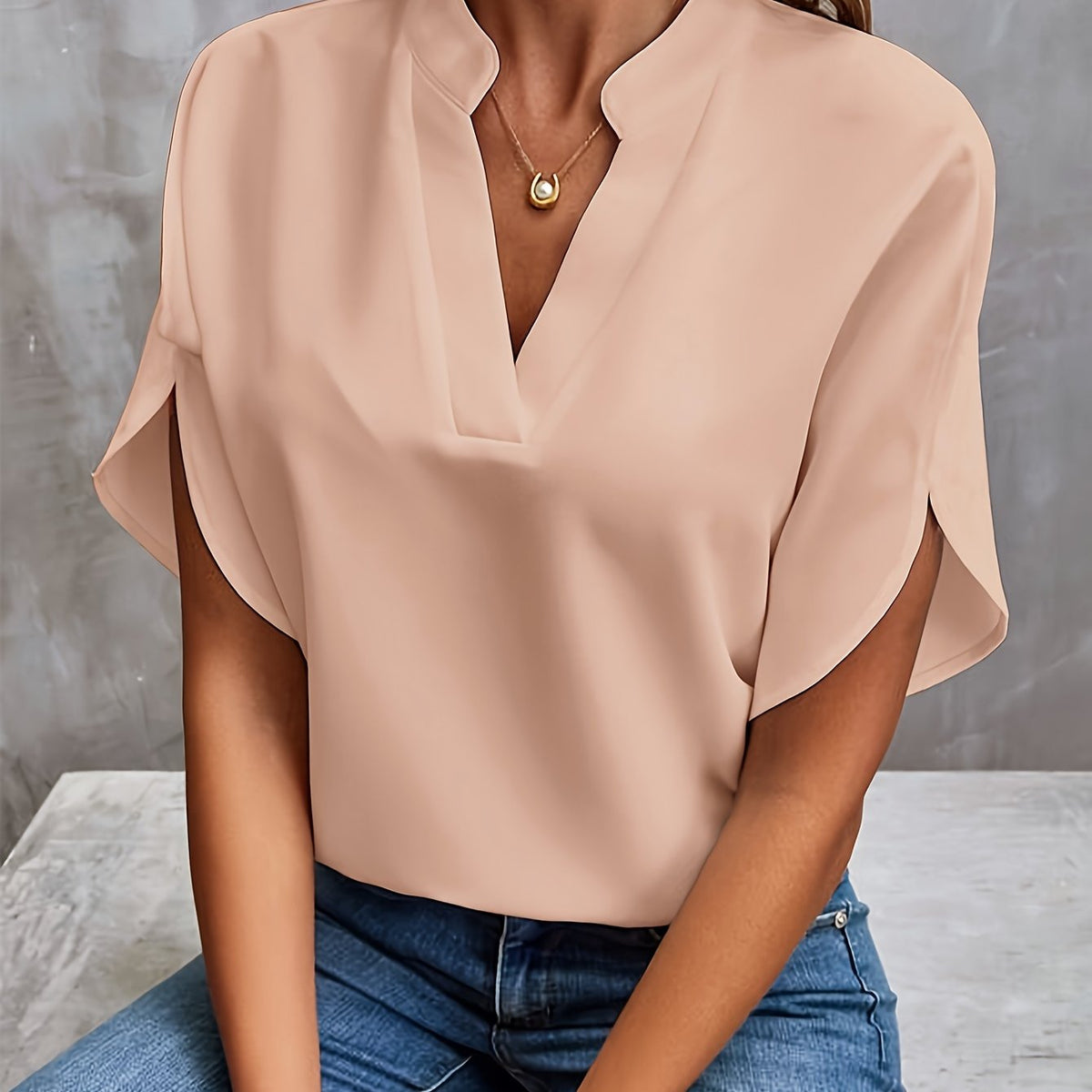 Sorrelia - Luxurious Elegant Blouse