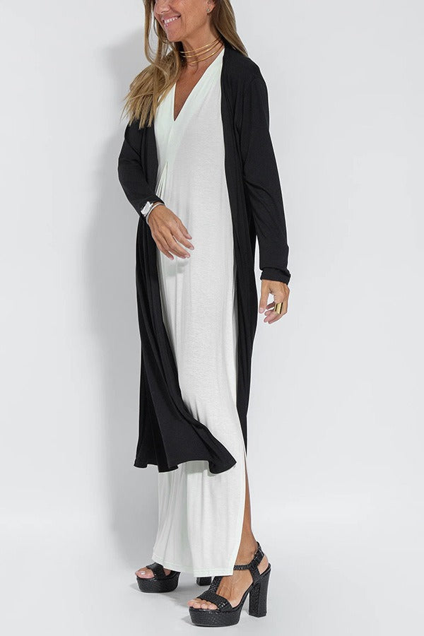 Susanne |  Stylish Comfortable Maxi Dress + Free Cardigan