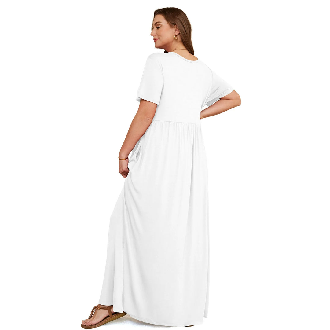 ASHLEY | Casual Long Dresses with Pockets
