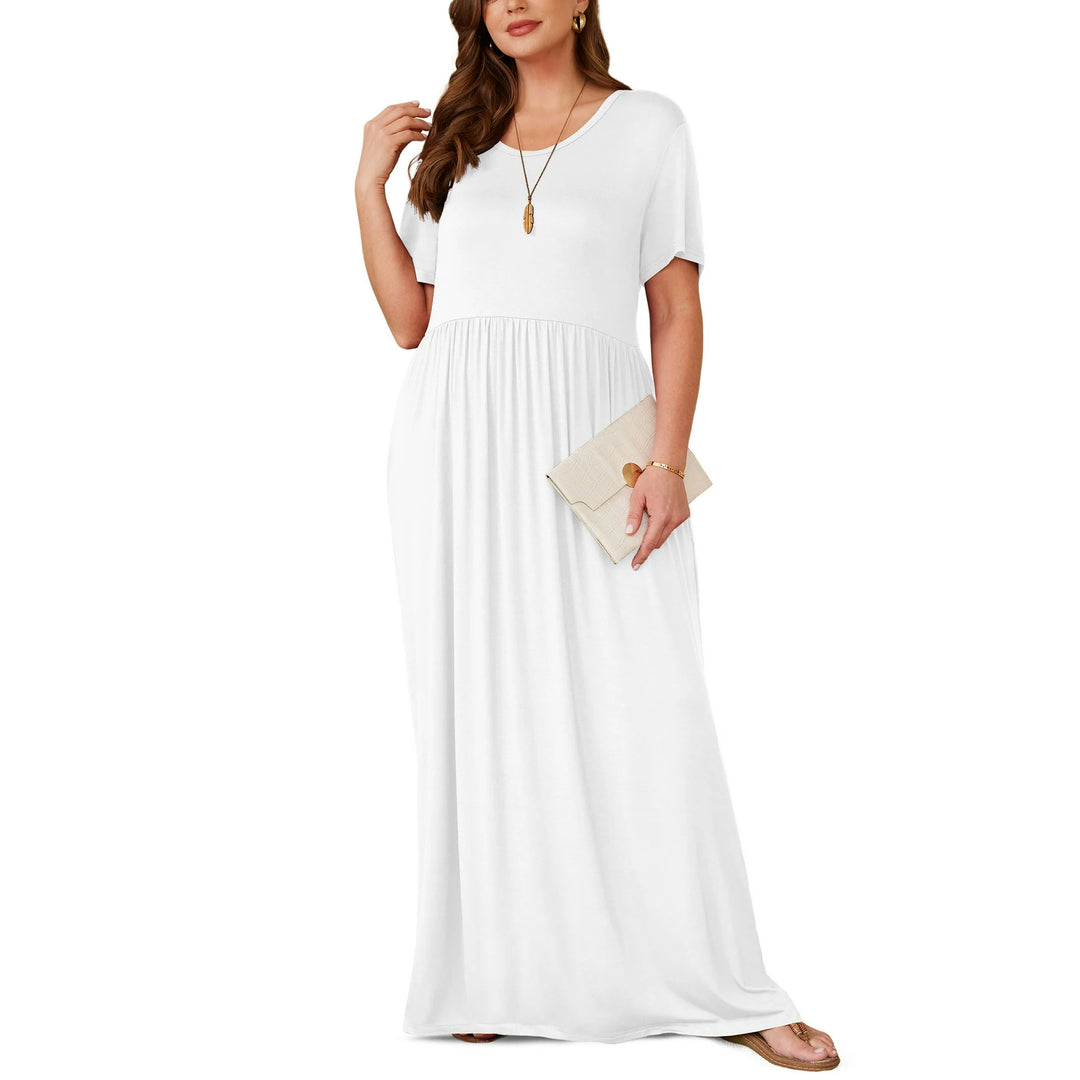 ASHLEY | Casual Long Dresses with Pockets