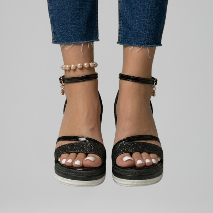 Nina | Orthopaedic Cushioned Sandal with Slip-On Design