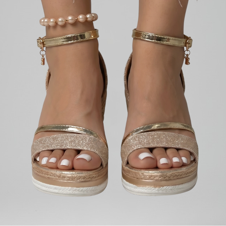 Nina | Orthopaedic Cushioned Sandal with Slip-On Design