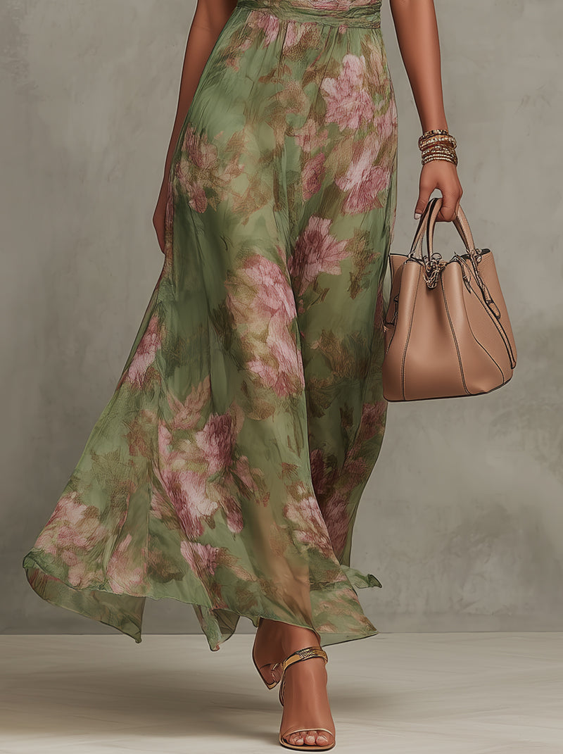 Norma | Elegant Floral Summer Dress