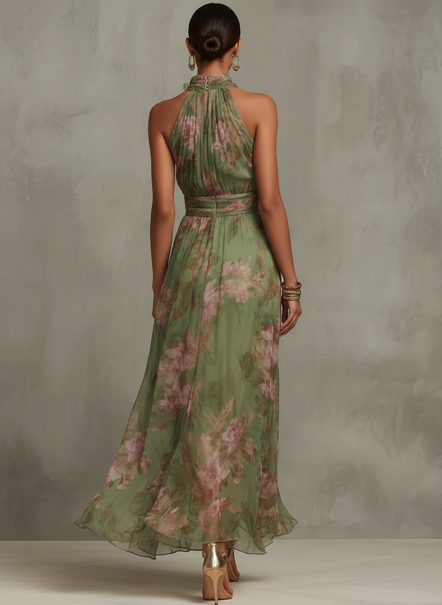 Norma | Elegant Floral Summer Dress
