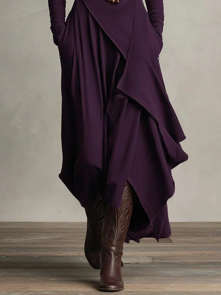 Charlotte™ | Asymmetrical Maxi Dress
