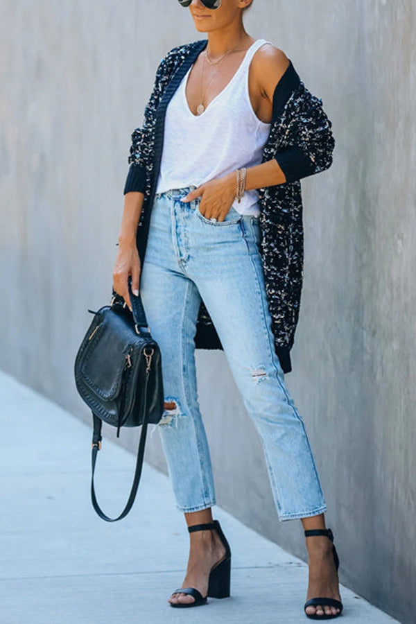 CYNTHIA | COLORFUL KNIT CARDIGAN - 2 COLORS