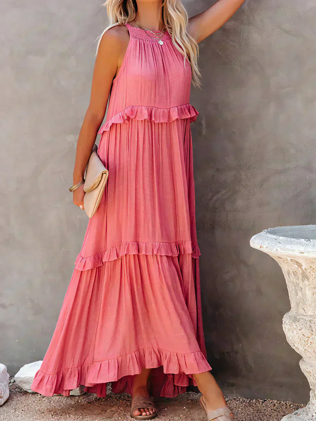 Diana Elegant Sleeveless Dress