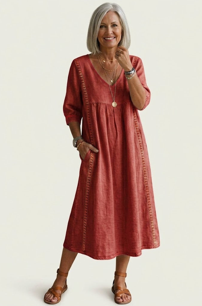 Juliette™ - Elegance A Line Maxi Dress