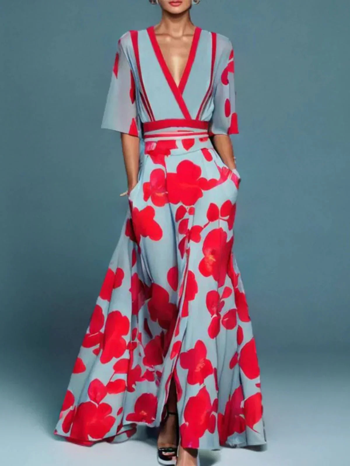Cayevi | Dress with Elegant Sleeves