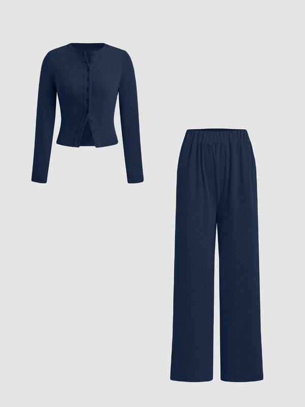 FLORLIET - Ribbed Crop Top & Elastic