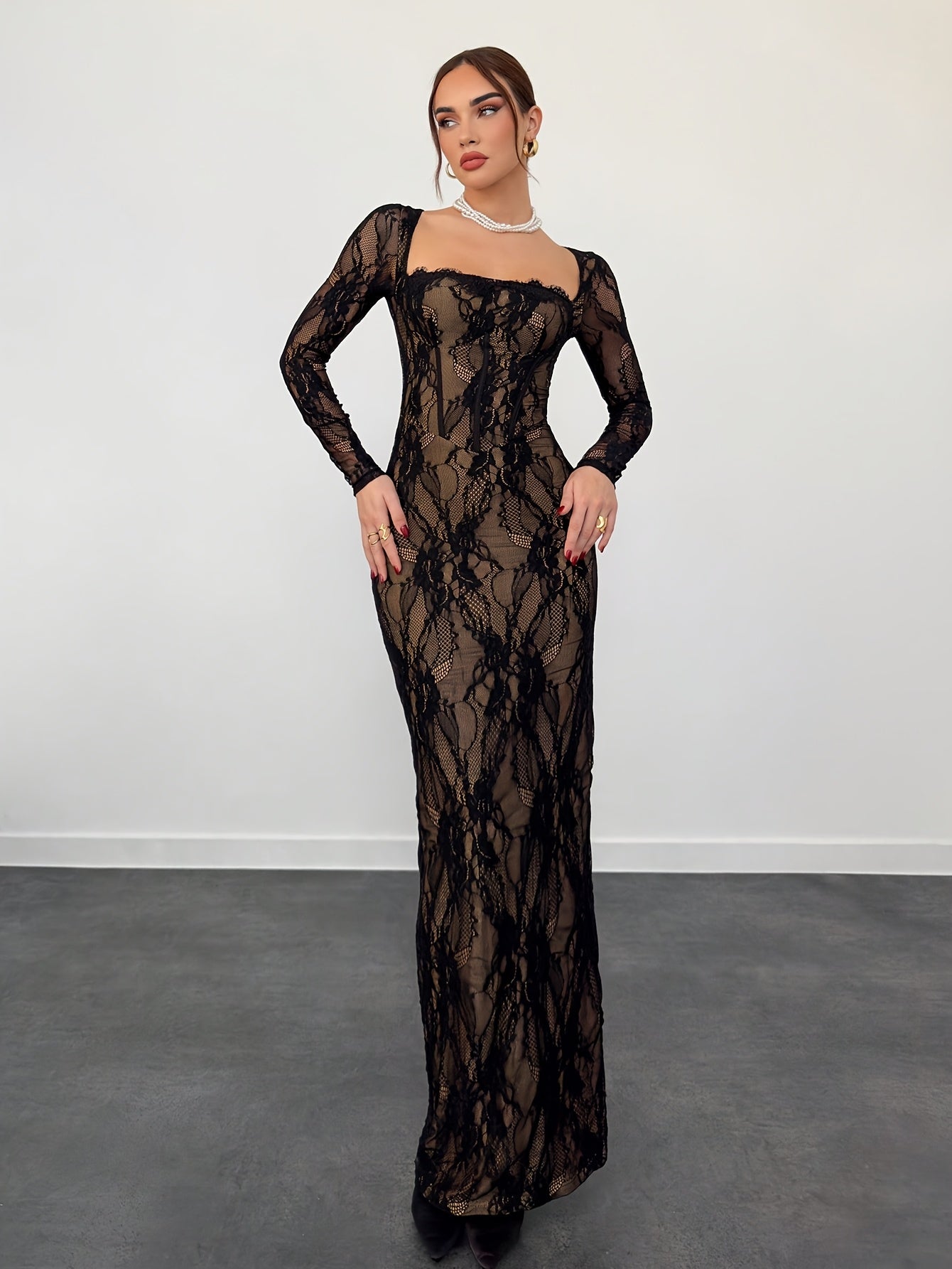 Sabrina - Mermaid Halter Neck Dress