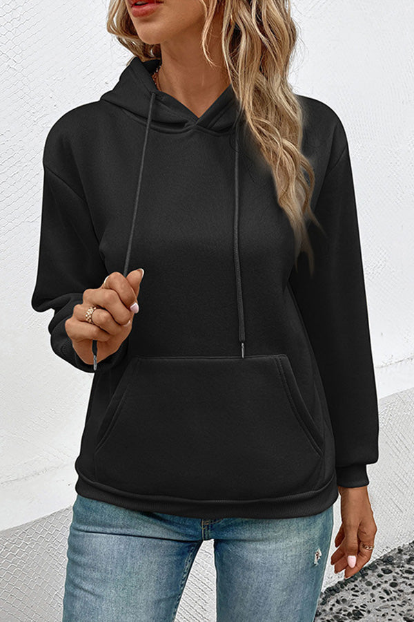 casual hooded pullover sweater