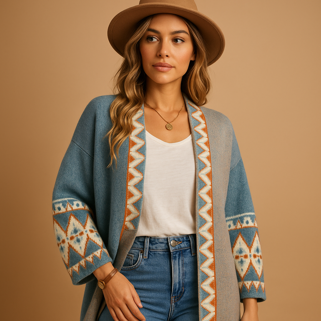 Lotte | Women's Bohemian Jacquard Vest