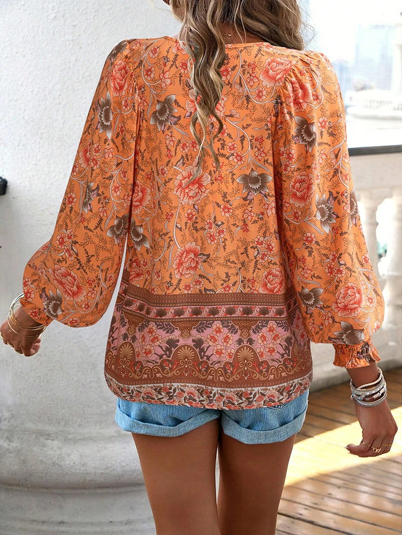 Luma - Summer Floral Top
